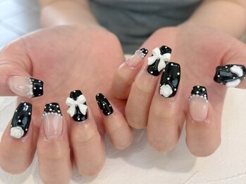 ネオリーブシェリエ 浅草店(Neolive cherie)/フレンチガーリーネイル