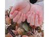 【再来のお客様】シンプルで可愛いラメグラデーション/3800円