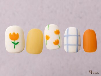 アイネイルズ 横浜WEST店(I-nails)/マットチューリップ8480円