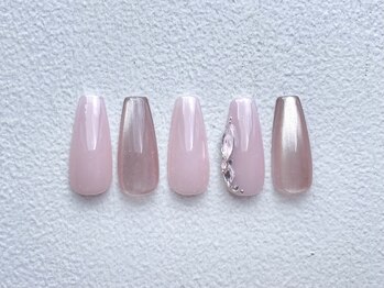 ランド ネイル 博多(LAND)/シンプルキレイめ定額