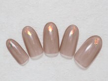 シックネイル(CHIC nail)/シンプルホログラムネイル