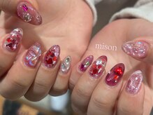 ミソン(mison)の雰囲気（キラキラネイル、韓国ネイル、大人シンプル得意です♪）