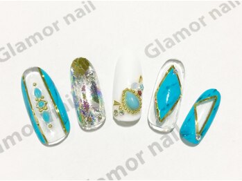 グラマーネイル(Glamor nail)/☆新作☆定額ネイルAクラス¥8800