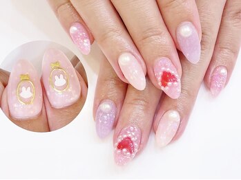 ネイルコレクション ピンク(Nail Collection Pink)/ジェル定額￥7990★ブローチ