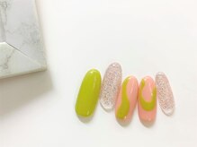 ネイルサロン アミ(Amie)/おしゃれなトレンドアート♪