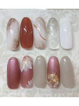 ティーエヌ 本厚木店/秋ネイル☆6000円【6600円税込】