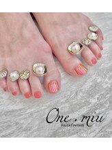 ワンミュ(One.miu)/フットネイル☆