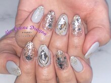 アン ジョーヌドラゴ/【自爪ネイル】グレーネイル