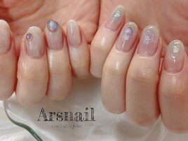うるうるニュアンスネイル