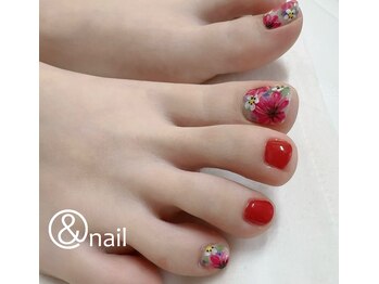 アンドネイル(& nail)/ペディキュア