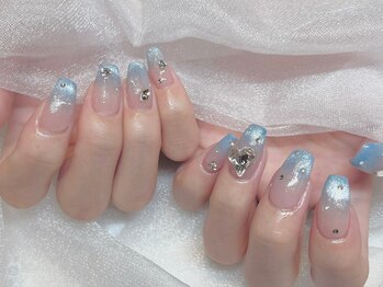 モカ 心斎橋(moca by Lee)/【Aina】水色マググラデ