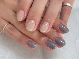 ワンカラー＊自爪育成