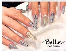 ベル(Belle)/ツイード　enoi ガラスマグ