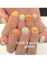 ネイルサロン グリッター(NAIL SALON glitter)/フルーツネイル