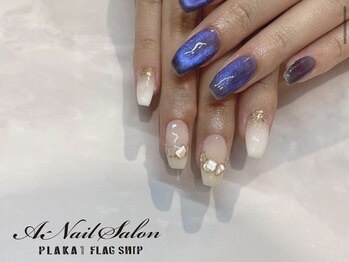 エーネイルサロン プラーカ本店(A-Nail Salon)/マグネット&シェル