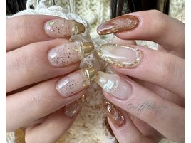 ～ゴールドアシメネイル～