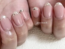 ジュエ ネイルスタジオ(jouer nailstudio.)/glass french