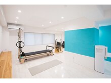 半個室の空間です。