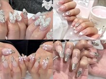 フェイン 心斎橋店(fein.)の雰囲気（ワンホンネイル/同時施術可能/パーツ/色豊富にご用意してます☆）