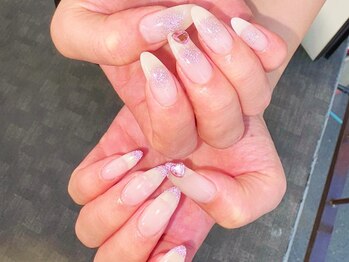 フラッシュネイルでアート