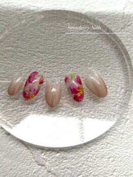 ストロベリーネイルズ(StrawberryNails)/選べる定額デザインS