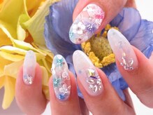 トータルビューティーアンドアズフローラ(Total Beauty & a`s Flora)/冬のキラキラホワイトフラワー