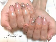 ネイルグラマラス 西新井店/《パラジェル》上品グラデ