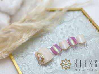 ブレス 仙台駅前本店(BLESS)/フェミニンな秋ネイル