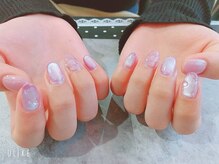 朱花 プルバイシュカ(fle by 朱花)/春ネイル＊