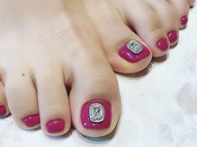 ブレスネイル(brace Nail)/お姫様フットネイル