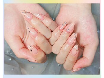 エイチスリー(H3)/ニュアンスネイルの持込デザイン