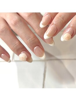 カミナネイル(KAMINA.nail)/薔薇ネイル