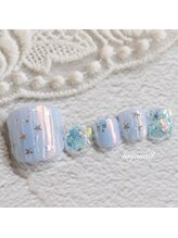 たゆ ネイル(たゆnail)/パラジェルうるつやバカラネイル