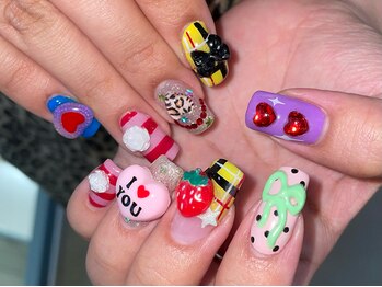 ニケ(Nik)の写真/<個性派さん大歓迎♪>個性派ニュアンス/韓国ネイル/マグネット/モチーフネイルなど幅広いデザインご対応◎
