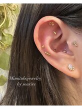 スリール(sourire)/耳ツボジュエリー