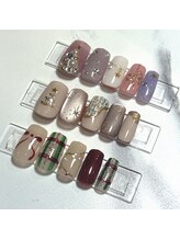 オーク アイラッシュアンドネイル たまプラーザ(OAK)/選べるXmasデザインコース