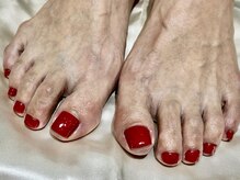 アレグリア ネイルケア(allegria nailcare)の雰囲気（シンプルにワンカラー［フットネイル/西千葉/稲毛］）