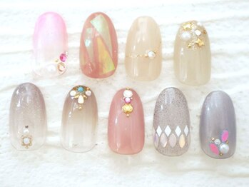 ラグジュアリーネイルズ オオミヤ(Luxury Nails Omiya)/シンプルcollection