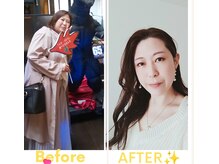 サロン ド モエ 金町(Solon de Moe)/オーナーのビフォアフター