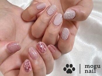 モグネイル(Mogunail)/お花ネイル/春ネイル