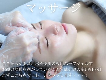 ボニータアンジュ 恵比寿(Bonita Ange)/ハーブピーリングの流れ4