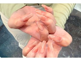 桃ネイル