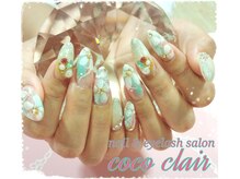ネイルアンドアイラッシュサロン ココクレール(cococlair)/◆NAIL　トレンドコレクション夏