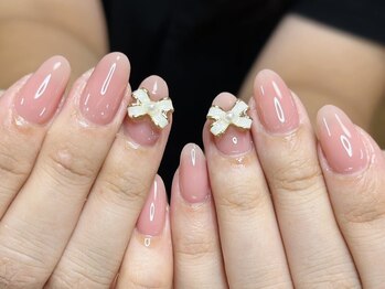 ウサギネイル 新大久保店(usagi nail)/リボンネイ