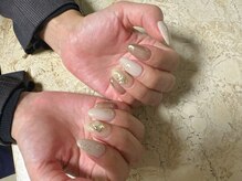 ネイルサロンアンドスクール ミュー(Nail Salon & school mieux)/大人ニュアンスネイル