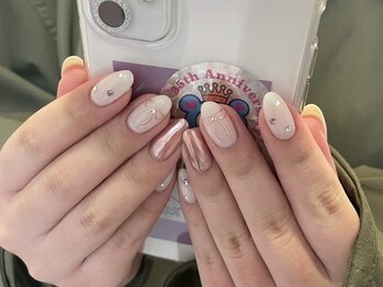 リット バイ セブンルックス 大宮東口店(Lit by 7LOOKS)/90分アート/8000/持ち込み