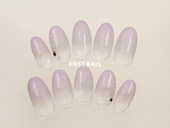 FAST NAIL 荻窪駅前店【パラジェル/ジェルネイル専門/定額/マグネット/フットネイル】/向日葵ネイル  【12229】