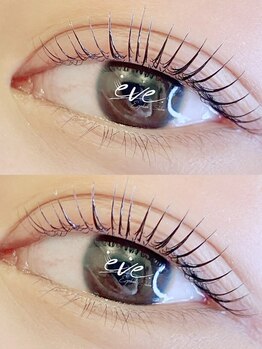 イヴ(eve.)の写真/ナチュラルなメイクでも存在感のある目元に♪【ラッシュリフト】まつ毛パーマ（tr付き）￥4800～