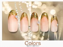 カラーズ広尾 ネイルラウンジ(Colors Hiroo Nail Lounge)/ジュエリーフレンチ　パール