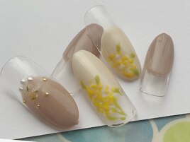 ミモザネイル